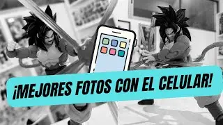 Así tomarás mejores fotos de tus figuras de acción con tan solo  un celular