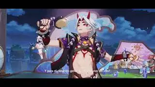 Itto y Paimon cantando juntos Cinemática