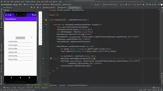 24. Android Studio ile DinamikButton Kullanımı