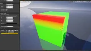 Unreal Engine Height Lerp blend demonstration