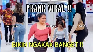 PRANK VIRAL JAHILIN CEWE  GEMOY BIKIN NGAKAK