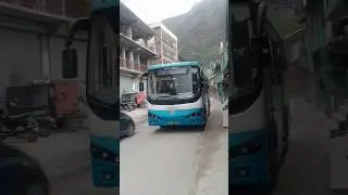 Hrtc - Him Tarang Bus (Kullu to Langhni) himbus #himbus #hrtc #hrtcbus #travel #driving #hillqueen