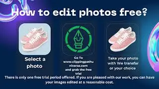 How to edit photos free