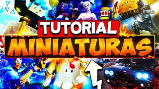 🎨 CÓMO HACER MINIATURAS PARA YOUTUBE 👈😍 (CON PHOTOSHOP) 2024