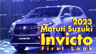 launches Invicto 2023 Maruti Suzuki, Luxury MPV, First Look | #maruti |#Invicto |#Suzuki Invicto