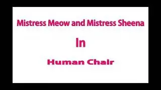 human chair