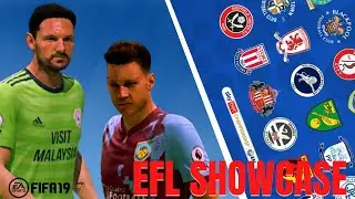EFL CHAMPIONSHIP SHOWCASE | FIFA 19 MODS