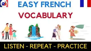 Easy French vocabulary for beginners with example sentences