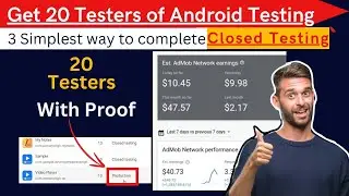 How to complete Closed Testing Testers Task ||Get 20 Testers for Closed Testing