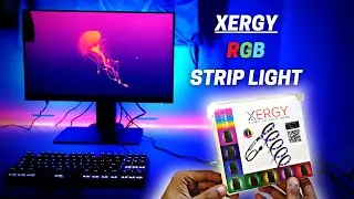 XERGY 5V RGB LED Strip Light: Unboxing and Setup - Best Budget RGB Strip Light
