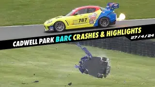 Cadwell Park Crashes/Highlights, BARC, 27/4/24