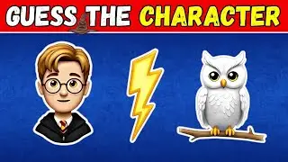 Guess The Characters by Emoji 🎬 Movie Quiz