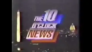 WTTG Fox 5 Ten O'Clock News open 1991