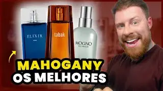 Meus 4 MELHORES PERFUMES da MAHOGANY atualmente | Perfumes Nacionais Masculinos