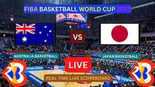 Australia Vs Japan LIVE Score UPDATE Today 2023 FIBA Basketball World Cup Game Aug 29 2023