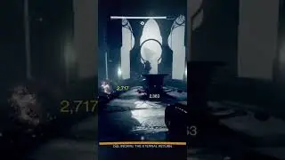 Shattered throne Boss in 45 Seconds #destiny2 #shorts #destinyshorts #livemondo ##solodungeon