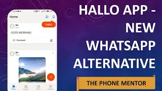 HowTo Use HalloApp On Android Mobile Phone - New WhatsApp Alternative Chat App