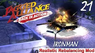 [21] Jagged Alliance BiA (Realistic Rebalancing Mod - Ironman) Hedge Maze and Bad Vibes