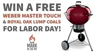 FREE WEBER MASTER TOUCH AND ROYAL OAK LUMP CHARCOAL