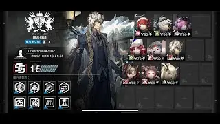 [Arknights] CC#12 Base Point - Day 14 Foggy Warzone - Max Risk 15