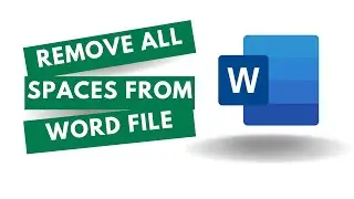 How to Remove All Extra Spaces From Microsoft Word File With One Click