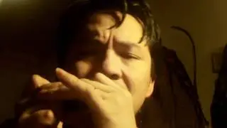 Bonny B. sing & plays Harmonica ( trhough god's eyes ) Blues