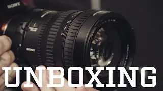 Unboxing Sony FE PZ 28-135mm f/4 G OSS Lens