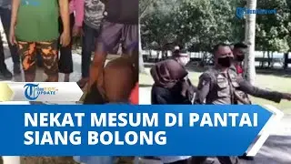 Mesum di Siang Bolong, Sejoli ABG Hampir Diamuk Massa Akibat Nekat Berbuat Asusila di Pantai Padang
