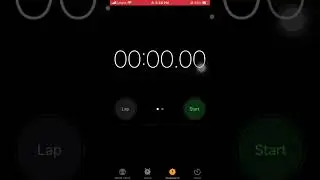 Stopwatch in IPhone