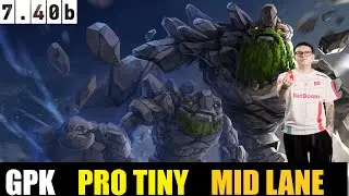 GPK [TINY] MID 7.40B- DOTA 2 HIGHEST MMR MATCH