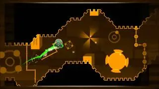 Geometry Dash 2.0 - AMAZING LEVEL! Uptight Tunnel by Dhafin (ALL 3 COINS!)