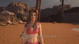 Aerith remembering her mother Ifalna in Hojo lab.  FINAL FANTASY VII REBIRTH