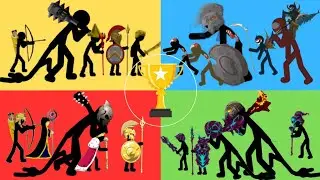 Stickman tower destruction tournament - stick war legacy 