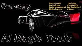Runway AI Magic Tools Image to Image Using MSPaint
