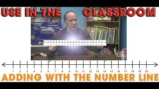 Adding Numbers with a Number Line | How to use the Number Line for Addition