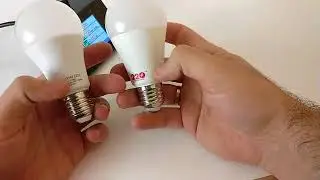 LED лампы подрались :) Maxi 11 против 220ТМ 12W