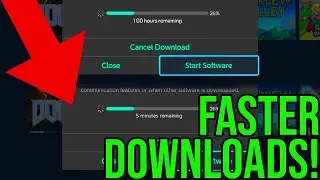 HOW TO FIX SLOW DOWNLOAD ON SWITCH! INCREASE YOUUR DOWNLOAD SPEEDS NOW! FASTER INTERNET (2024)
