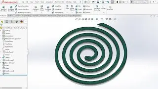 Solidworks Tutorial: Mosquito Coil ( Spiral)