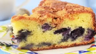 Blueberry Yogurt Cake Recipe Demonstration - Joyofbaking.com