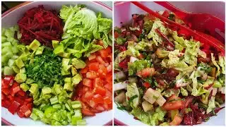 A salad that you won't get enough of... Vitamin bomb... The most delicious salad with avocado