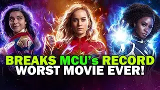 The Marvels Breaks 15-Years MCU Record! Worst Box Office Opening Weekend Ever!
