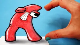 Как нарисовать смешной АЛФАВИТ 🔥 ALPHABET LORE / РИСОВАНИЕ ДЛЯ ВСЕХ