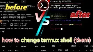 how to change termux shell (theme) 2020 letest version shell #crazy_hacker