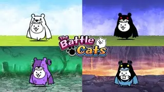 Bear Cat Variants - The Battle Cats