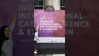 Ada apa aja di Indonesia International Cat Conference & Exhibition #dokterhewan #cat #vet #catlover