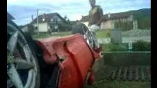 ferrari crashed in brcko,bosnia
