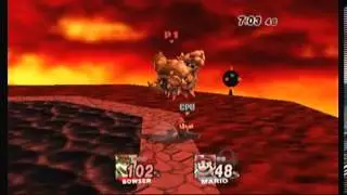 [SSBB hack] - All SM64 Bowser stages
