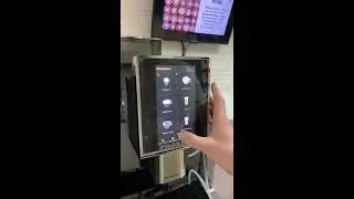 Настройка напитков, обзор меню кофемашины Dr Coffee F12 Big