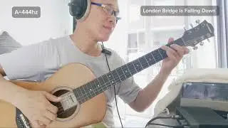 London bridge is falling down, arr. for Guitar by ccpw, free music sheets 