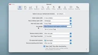How to Set or Change the Startup Page on Safari - Mac Tutorial